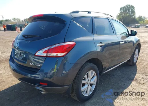 2012 Nissan Murano S/Sl/Le from USA, damaged, VIN JN8AZ1MW2CW212824